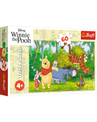 TREFL DISNEY WINNIE THE POOH Пазл Винни-Пух, 60 шт.