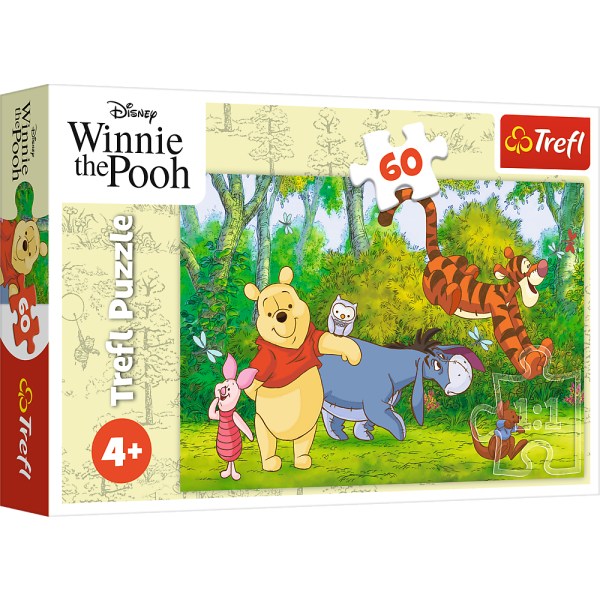 TREFL DISNEY WINNIE THE POOH Пазл Винни-Пух, 60 шт.