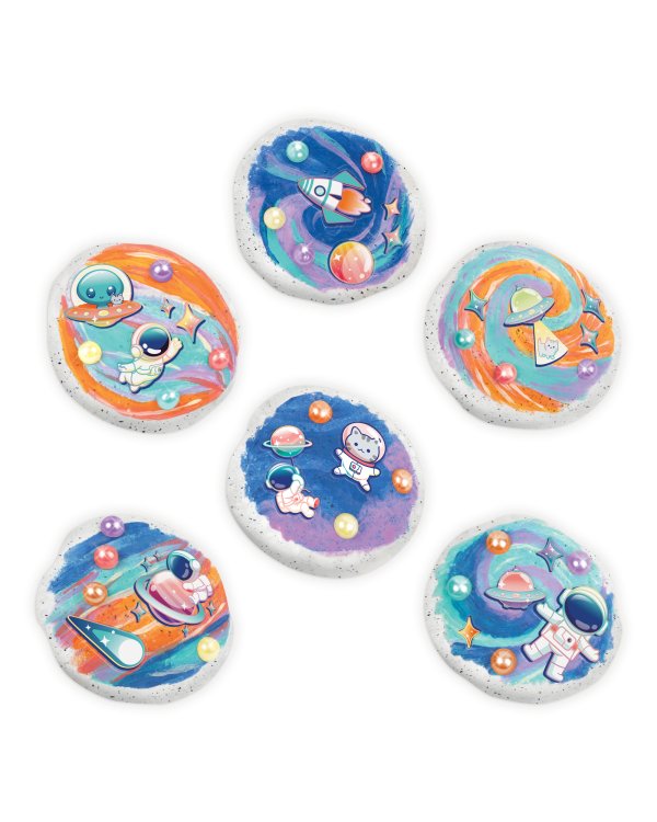 Дополнительное изображение книги «MAKE IT REAL Rock Dough набор для лепки «Cosmic Clay»»