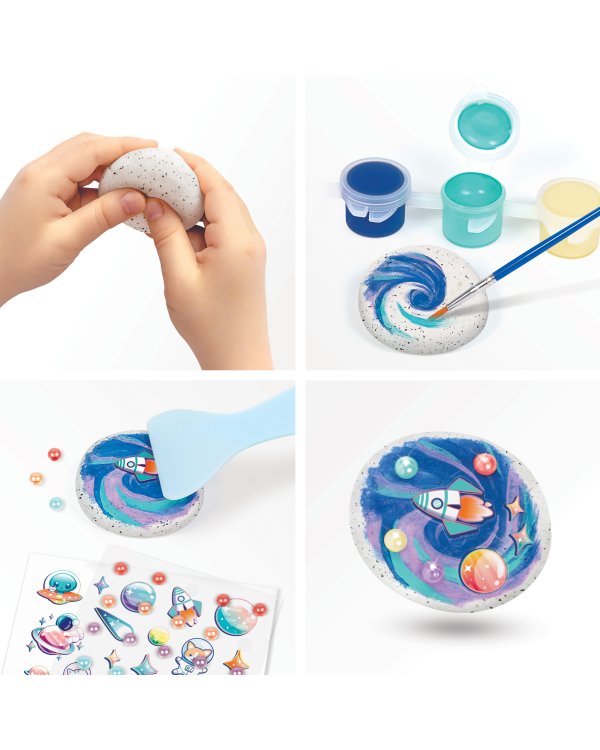 Дополнительное изображение книги «MAKE IT REAL Rock Dough набор для лепки «Cosmic Clay»»