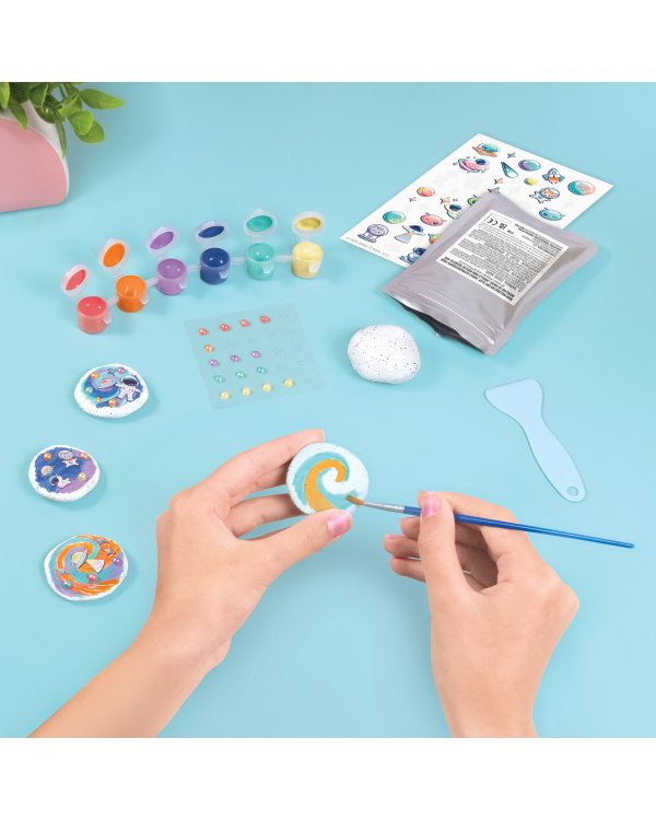 Дополнительное изображение книги «MAKE IT REAL Rock Dough набор для лепки «Cosmic Clay»»