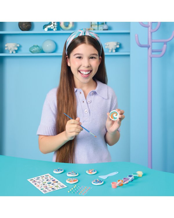 Дополнительное изображение книги «MAKE IT REAL Rock Dough набор для лепки «Cosmic Clay»»