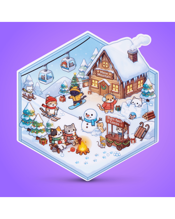 Дополнительное изображение книги «STICKER THERAPY Наклейки Kawaii Kitties, 80 шт»