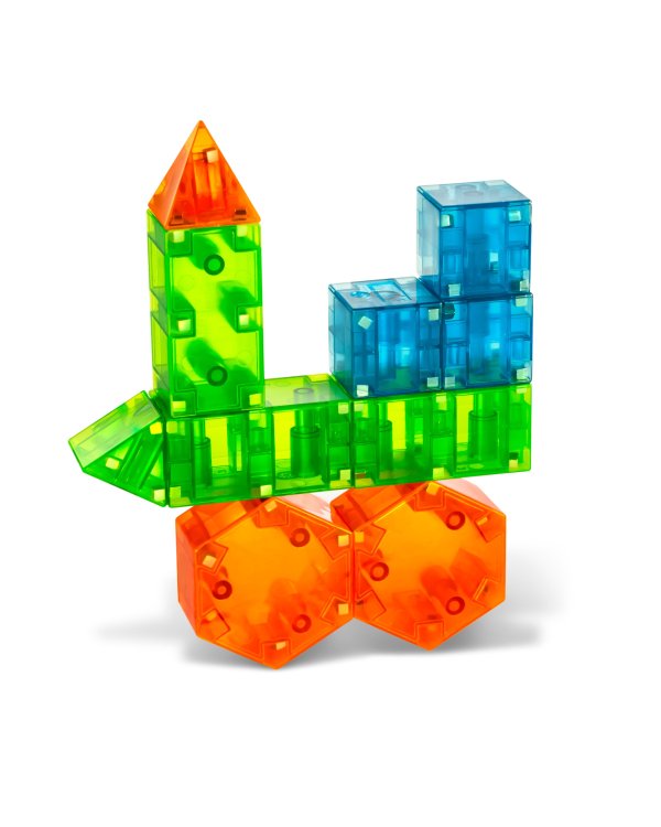 MAGNA-TILES Магнитный конструктор Magna Qubix, 29 деталей