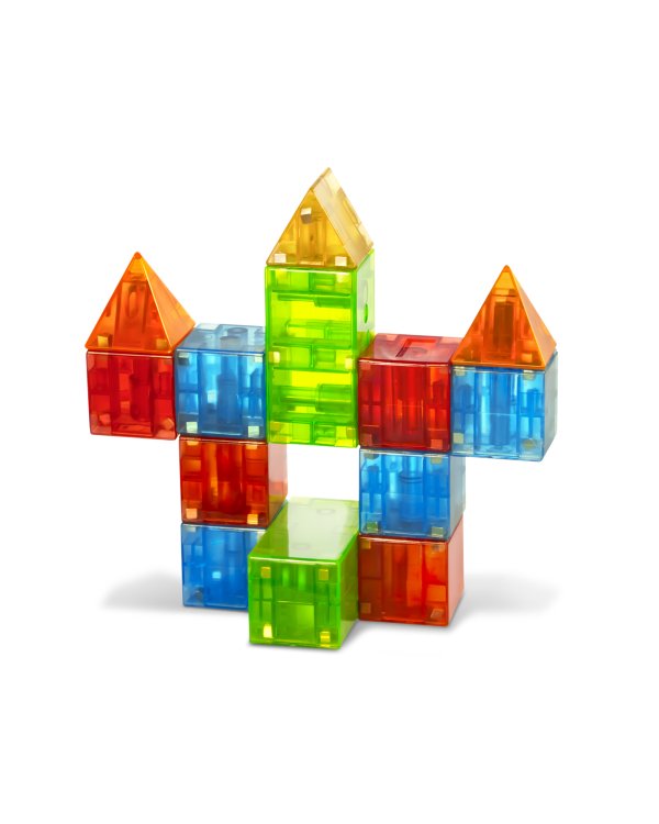 MAGNA-TILES Магнитный конструктор Magna Qubix, 29 деталей