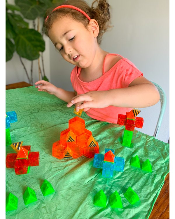 MAGNA-TILES Магнитный конструктор Magna Qubix, 29 деталей
