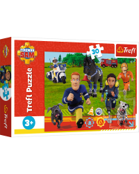 TREFL FIREMAN SAM Пазл Пожарник Сэм, 30 шт.
