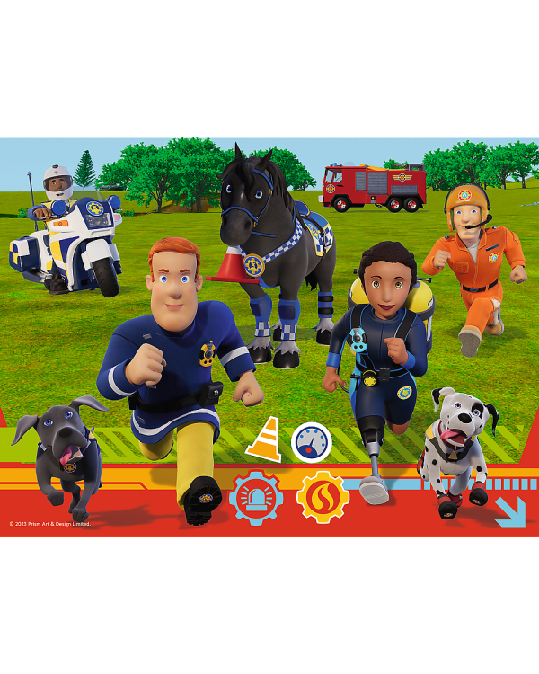Дополнительное изображение книги «TREFL FIREMAN SAM Пазл Пожарник Сэм, 30 шт.»