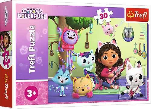 TREFL GABBY´S DOLLHOUSE Пазл, 30 шт.