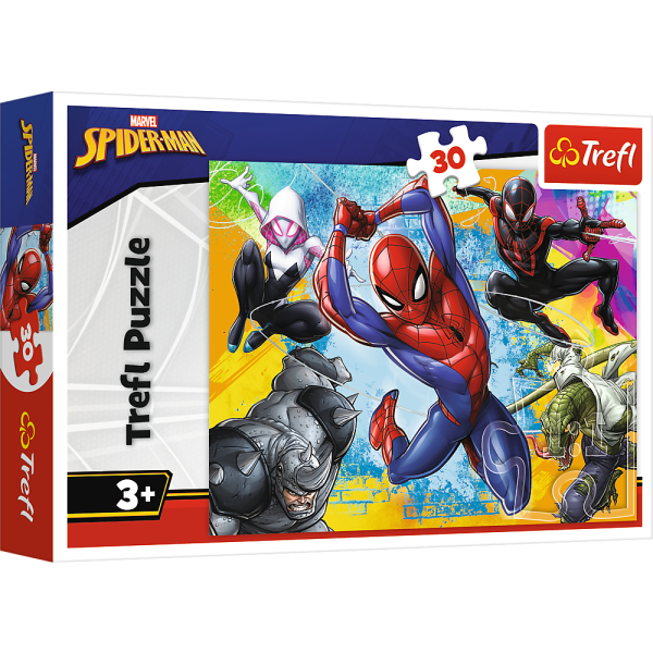 Обложка книги «TREFL SPIDER-MAN Пазл, 30 шт.»
