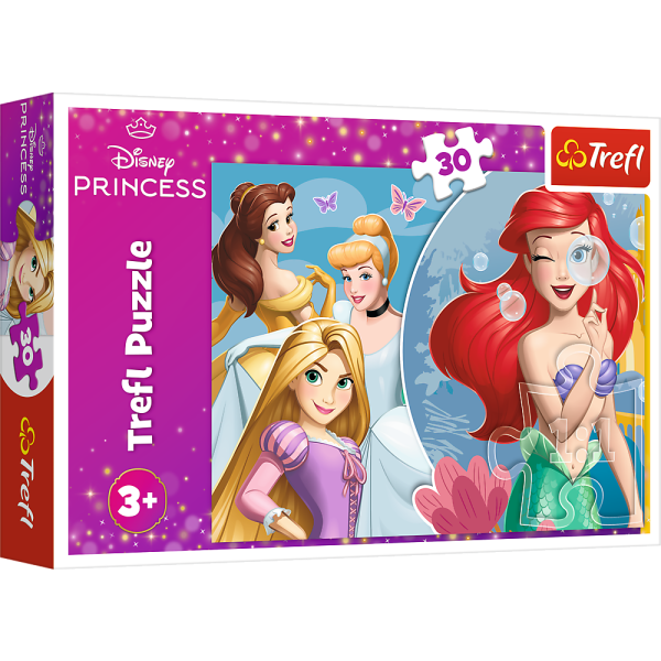 TREFL DISNEY PRINCESS Пазл Принцессы, 30 шт. TREFL DISNEY PRINCESS Пазл Принцессы, 30 шт.