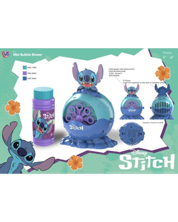 DISNEY STITCH Пузырьковая машинка