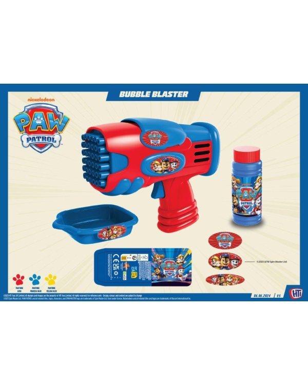 PAW PATROL Пузырьковый бластер