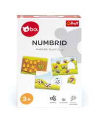 bo. Развивающая настольная игра "Цифры" (на эстонском языке)