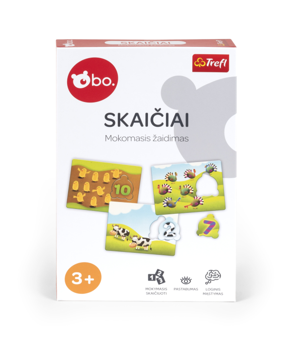 bo. Развивающая настольная игра "Цифры" (на литовском языке) bo. Развивающая настольная игра "Цифры" (на литовском языке)