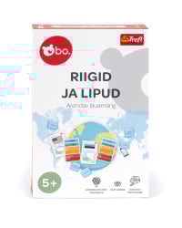 bo. Развивающая настольная игра "Страны и флаги" (на эстонском языке)