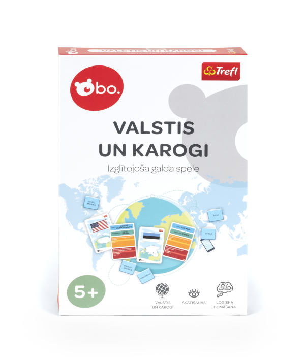 bo. Развивающая настольная игра "Страны и флаги" (на латышском языке) bo. Развивающая настольная игра "Страны и флаги" (на латышском языке)