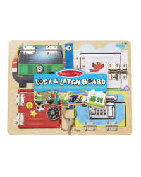 MELISSA & DOUG Доска с замочками