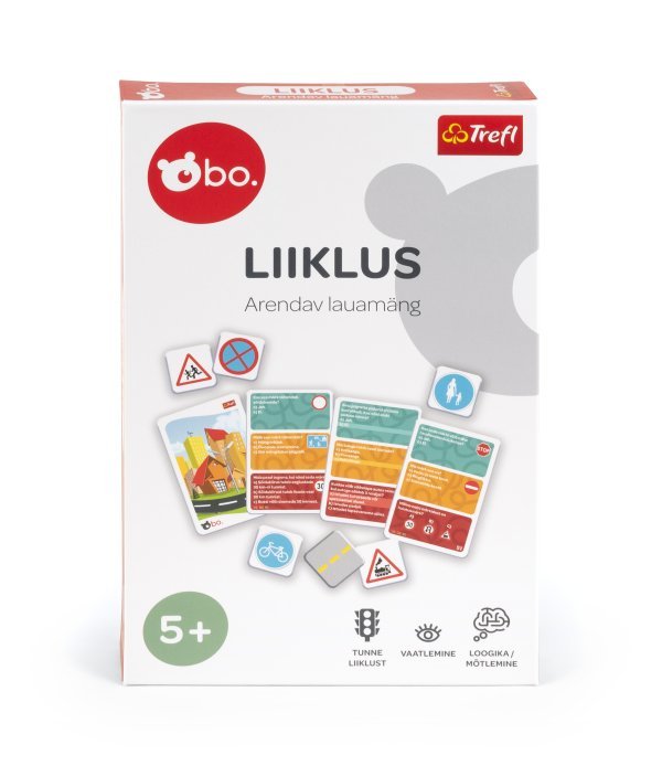 bo. Развивающая настольная игра "Дорожное движение" (на эстонском языке) bo. Развивающая настольная игра "Дорожное движение" (на эстонском языке)