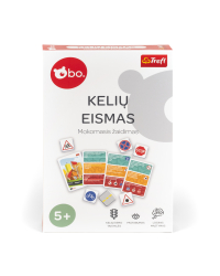 bo. Развивающая настольная игра "Дорожное движение" (на литовском языке)