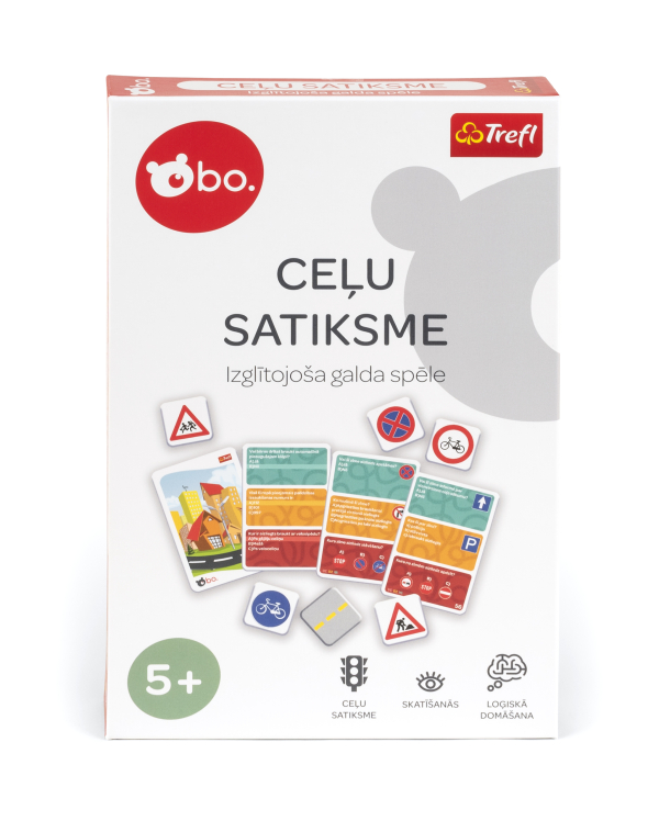 bo. Развивающая настольная игра "Дорожное движение" (на латышском языке) bo. Развивающая настольная игра "Дорожное движение" (на латышском языке)