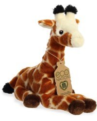 AURORA Eco Nation Плюшевая игрушка - Жираф, 24 см