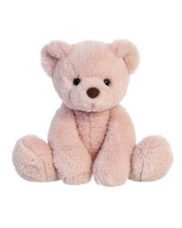 AURORA Мягкая игрушка медведь, розовый, 30 см
