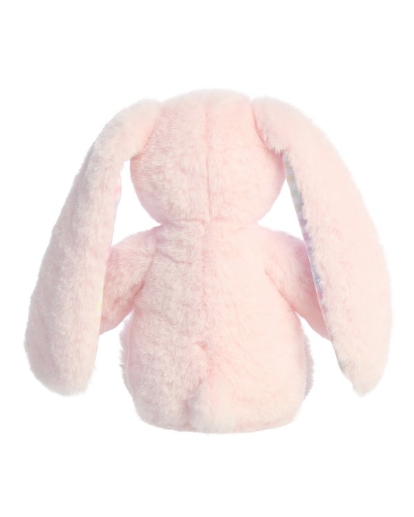 AURORA Rainbow Gingham Bunnies Плюшевый розовый заяц 18 см