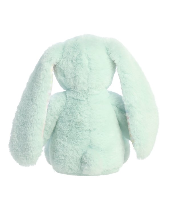 AURORA Rainbow Gingham Bunnies Плюшевый голубой заяц 18 см