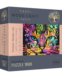TREFL Пазл из дерева Кошка 1000 шт.