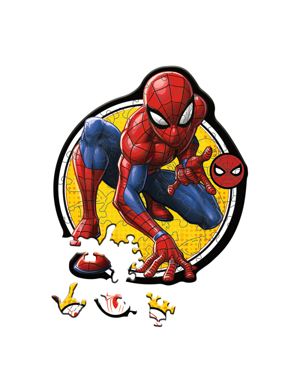 TREFL SPIDERMAN Пазл из дерева Человек-паук 50 шт.