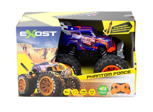 Обложка книги «EXOST внедорожник на радиоуправлении Phantom Force, 1:18»