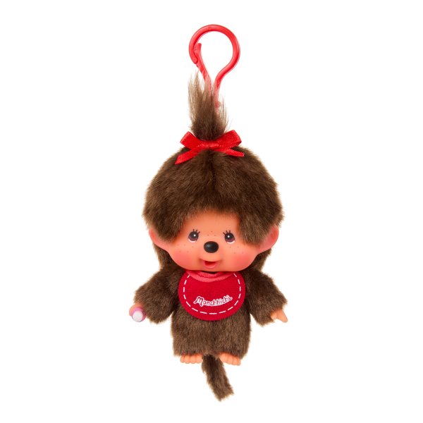 MONCHHICHI брелок Big Head, Девочка, 10 см