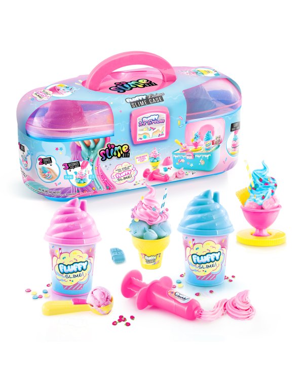 SO SLIME игровой набор со слаймом Fluffy case