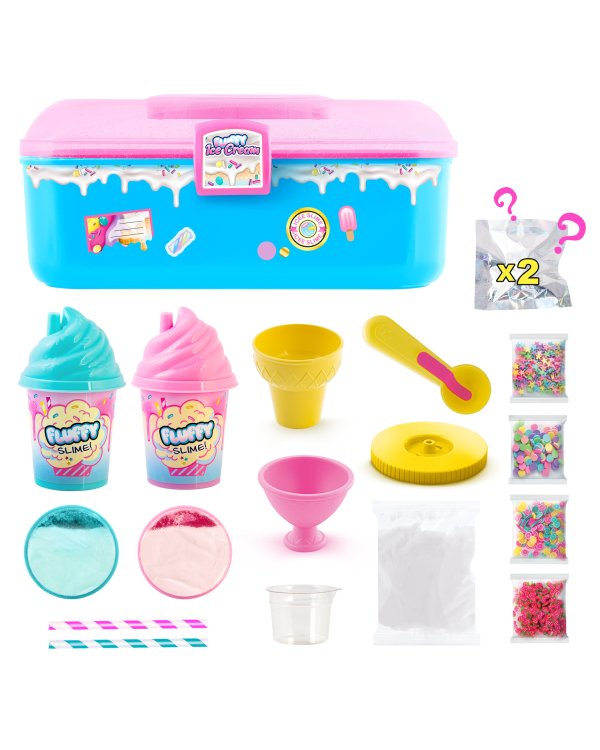 SO SLIME игровой набор со слаймом Fluffy case