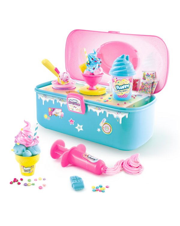 SO SLIME игровой набор со слаймом Fluffy case