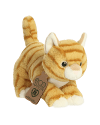 AURORA Eco Nation Плюшевая игрушка - Рыжий Кот, 15 см