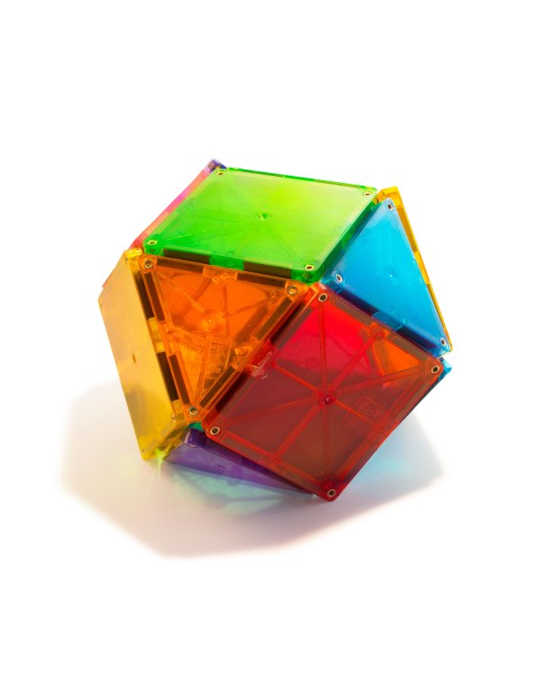 MAGNA-TILES Магнитный конструктор Magna Qubix Цвета, 32 детали