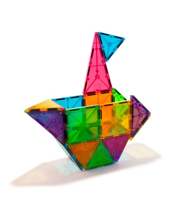 MAGNA-TILES Магнитный конструктор Magna Qubix Цвета, 32 детали