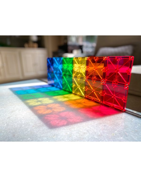 MAGNA-TILES Магнитный конструктор Magna Qubix Цвета, 32 детали