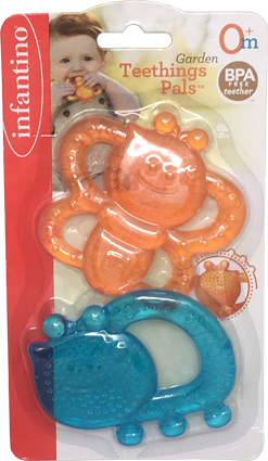 INFANTINOANTINO Охлаждающий прорезыватель, 2 шт. INFANTINOANTINO Охлаждающий прорезыватель, 2 шт.