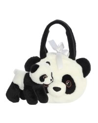 AURORA Fancy Pals мягкая игрушка панда в сумке, 20 см