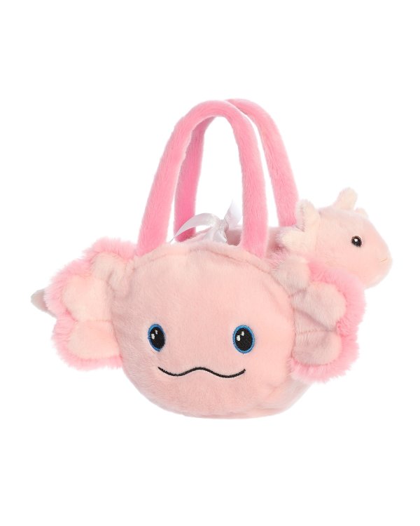 AURORA Fancy Pals мягкая игрушка аксолотль в сумке, 20 см