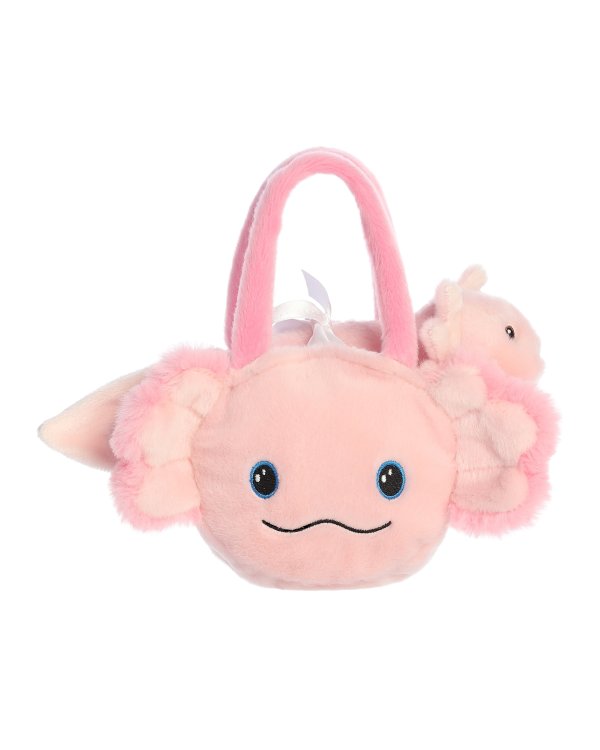 AURORA Fancy Pals мягкая игрушка аксолотль в сумке, 20 см