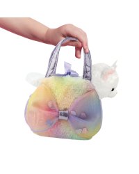 AURORA Fancy Pals мягкая игрушка кот в сумке, 20 см