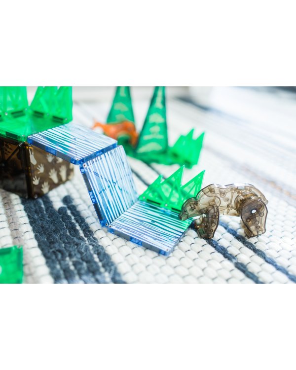 Дополнительное изображение книги «MAGNA-TILES Магнитный конструктор Лесные животные, 25 деталей»