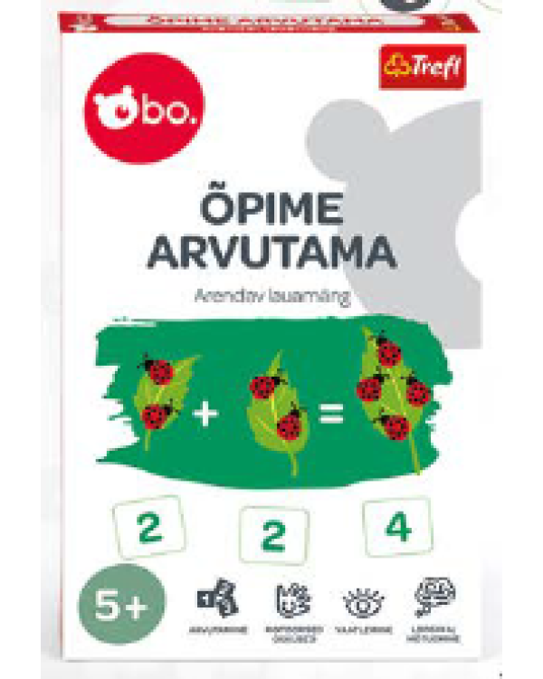bo. Развивающая настольная игра "Учимся cчитать" (на эстонском языке)