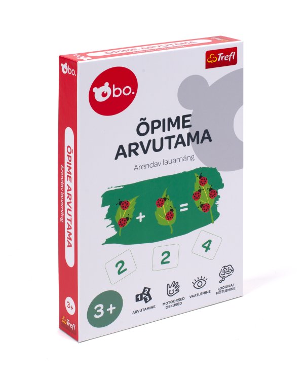 bo. Развивающая настольная игра "Учимся cчитать" (на эстонском языке)