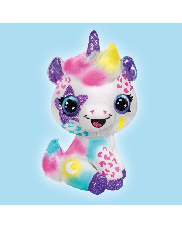 Дополнительное изображение книги «AIRBRUSH PLUSH игровой набор мягкая игрушка с аэрографом Единорог, 25 см»