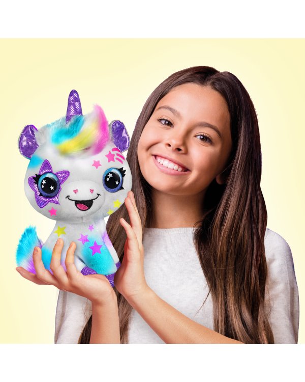Дополнительное изображение книги «AIRBRUSH PLUSH игровой набор мягкая игрушка с аэрографом Единорог, 25 см»